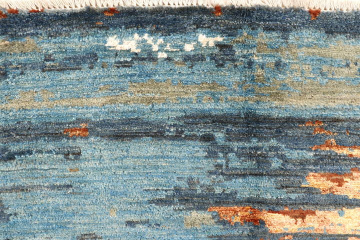 Multi Colored Abstract 6' 3 x 9' 3 - No. 66261 - ALRUG Rug Store