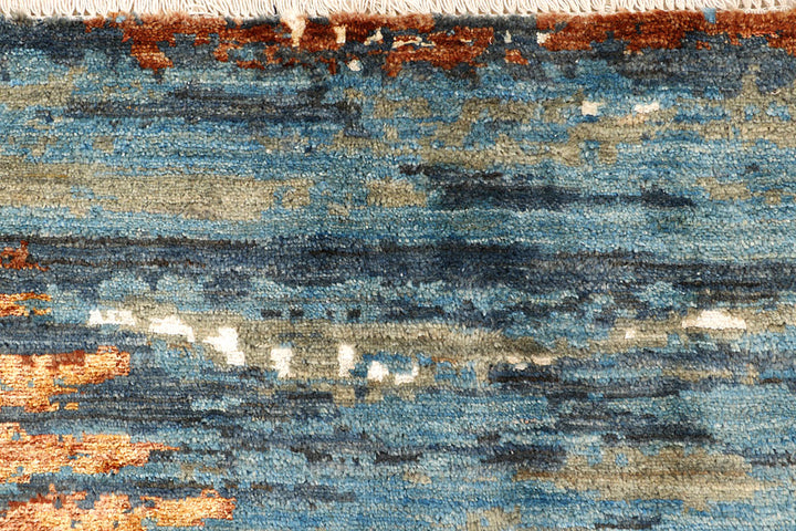 Multi Colored Abstract 6' 3 x 9' 3 - No. 66261 - ALRUG Rug Store