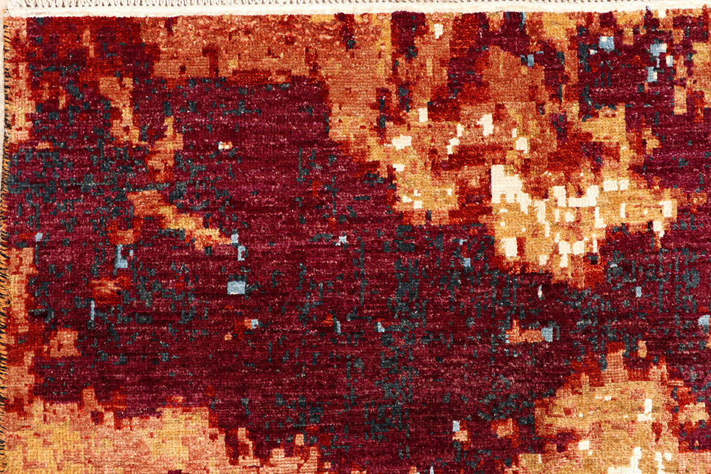 Multi Colored Abstract 7' 11 x 9' 7 - No. 66262 - ALRUG Rug Store