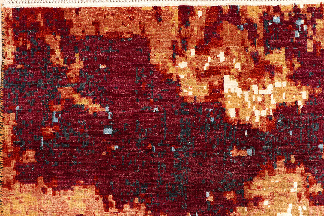 Multi Colored Abstract 7'  11" x 9'  7" - No. QA33234