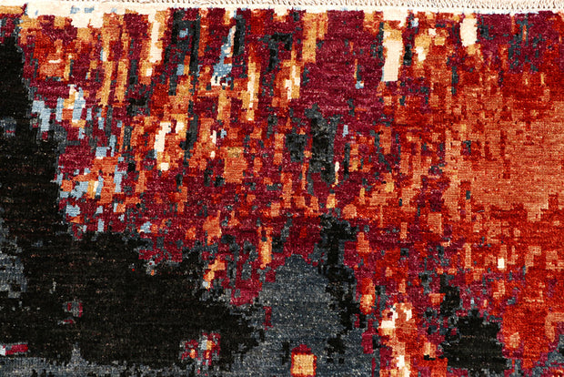 Multi Colored Abstract 7' 11 x 9' 7 - No. 66262 - ALRUG Rug Store
