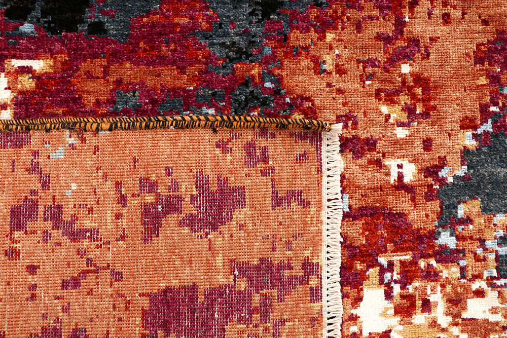 Multi Colored Abstract 7' 11 x 9' 7 - No. 66262 - ALRUG Rug Store