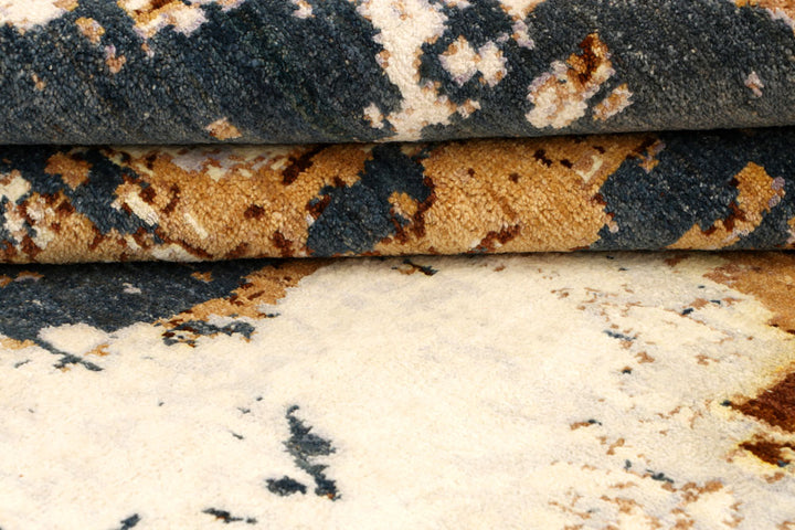 Multi Colored Abstract 8' x 10' 1 - No. 66263 - ALRUG Rug Store