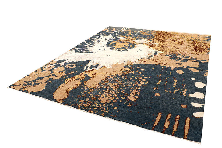 Multi Colored Abstract 8' x 10' 1 - No. 66263 - ALRUG Rug Store