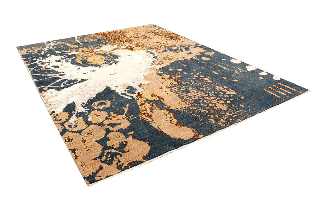 Multi Colored Abstract 8' x 10' 1 - No. 66263 - ALRUG Rug Store