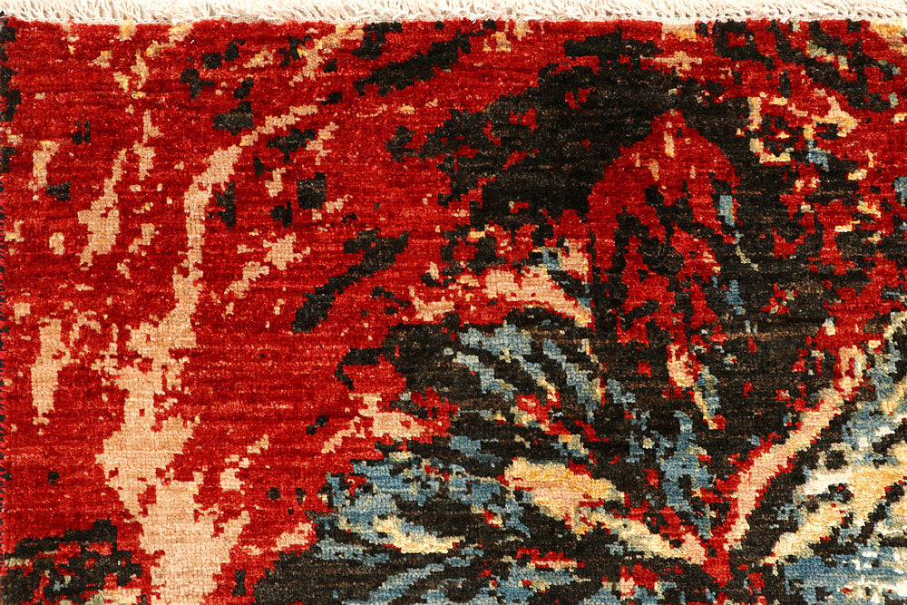 Multi Colored Abstract 6' 7 x 9' 8 - No. 66264 - ALRUG Rug Store