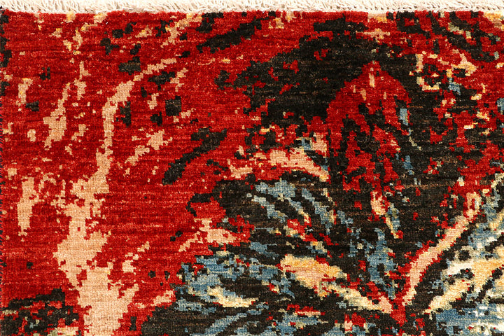 Multi Colored Abstract 6' 7 x 9' 8 - No. 66264 - ALRUG Rug Store