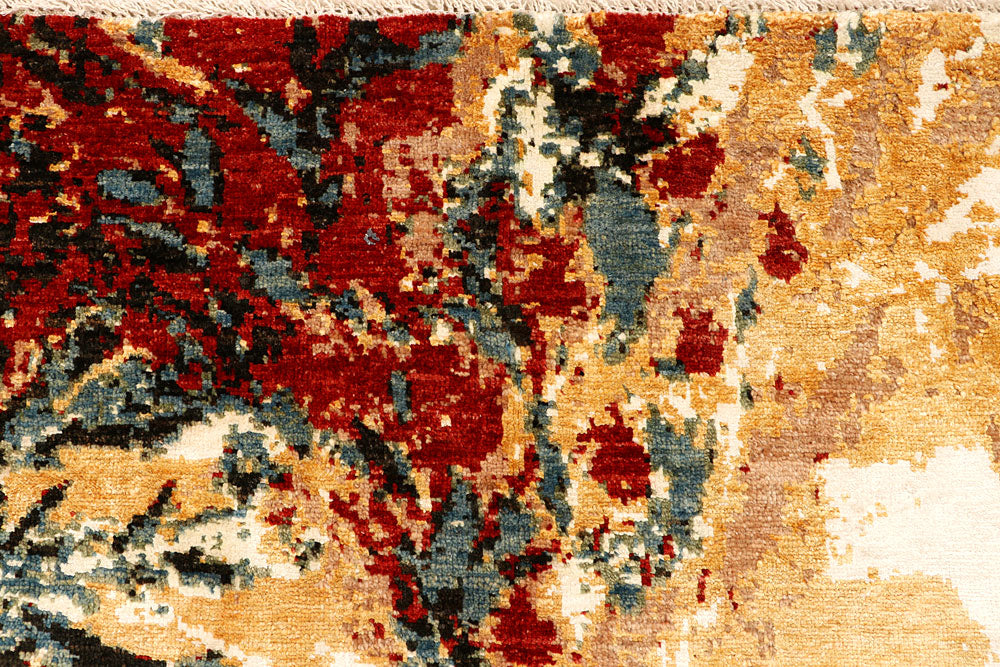 Multi Colored Abstract 6' 7 x 9' 8 - No. 66264 - ALRUG Rug Store