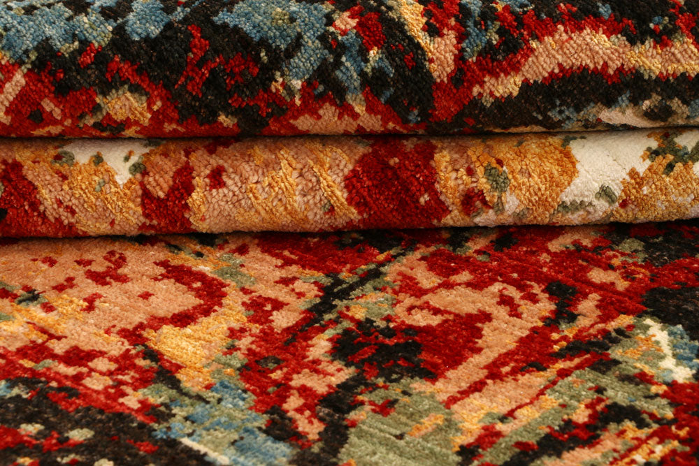 Multi Colored Abstract 6' 7 x 9' 8 - No. 66264 - ALRUG Rug Store