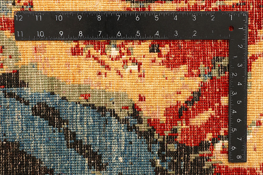 Multi Colored Abstract 6' 7 x 9' 8 - No. 66264 - ALRUG Rug Store