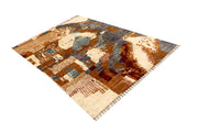 Multi Colored Abstract 5' 5 x 7' 9 - No. 66268 - ALRUG Rug Store
