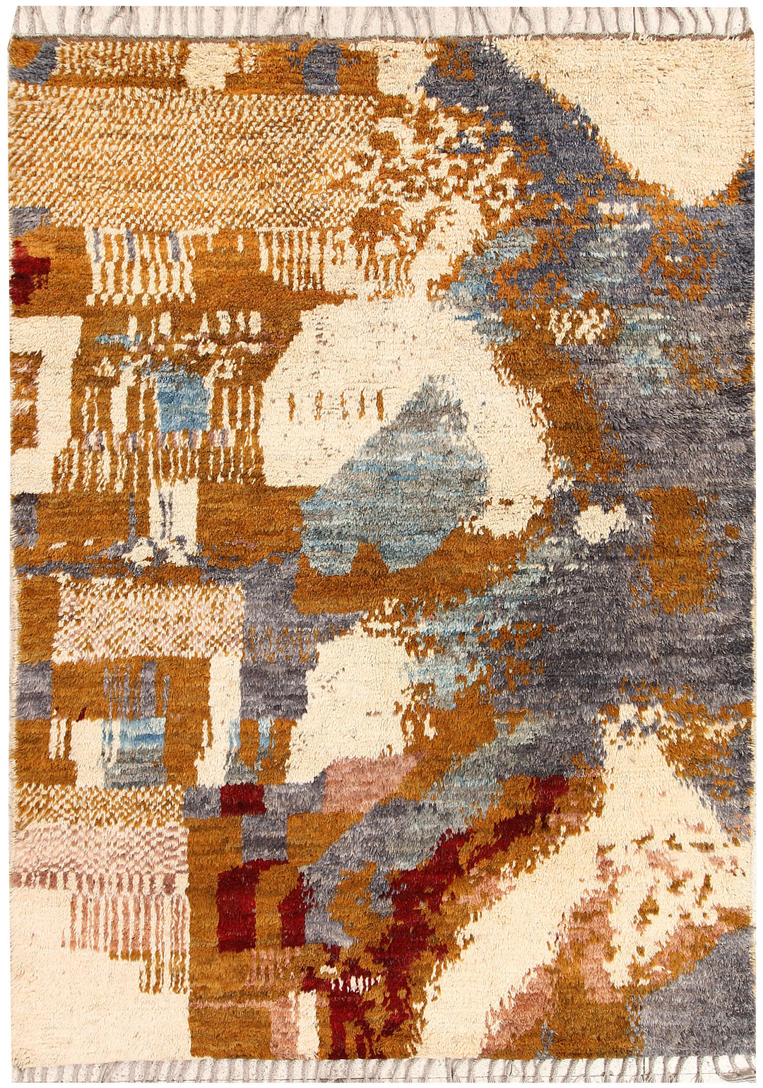 Multi Colored Abstract 5' 5 x 7' 9 - No. 66268 - ALRUG Rug Store