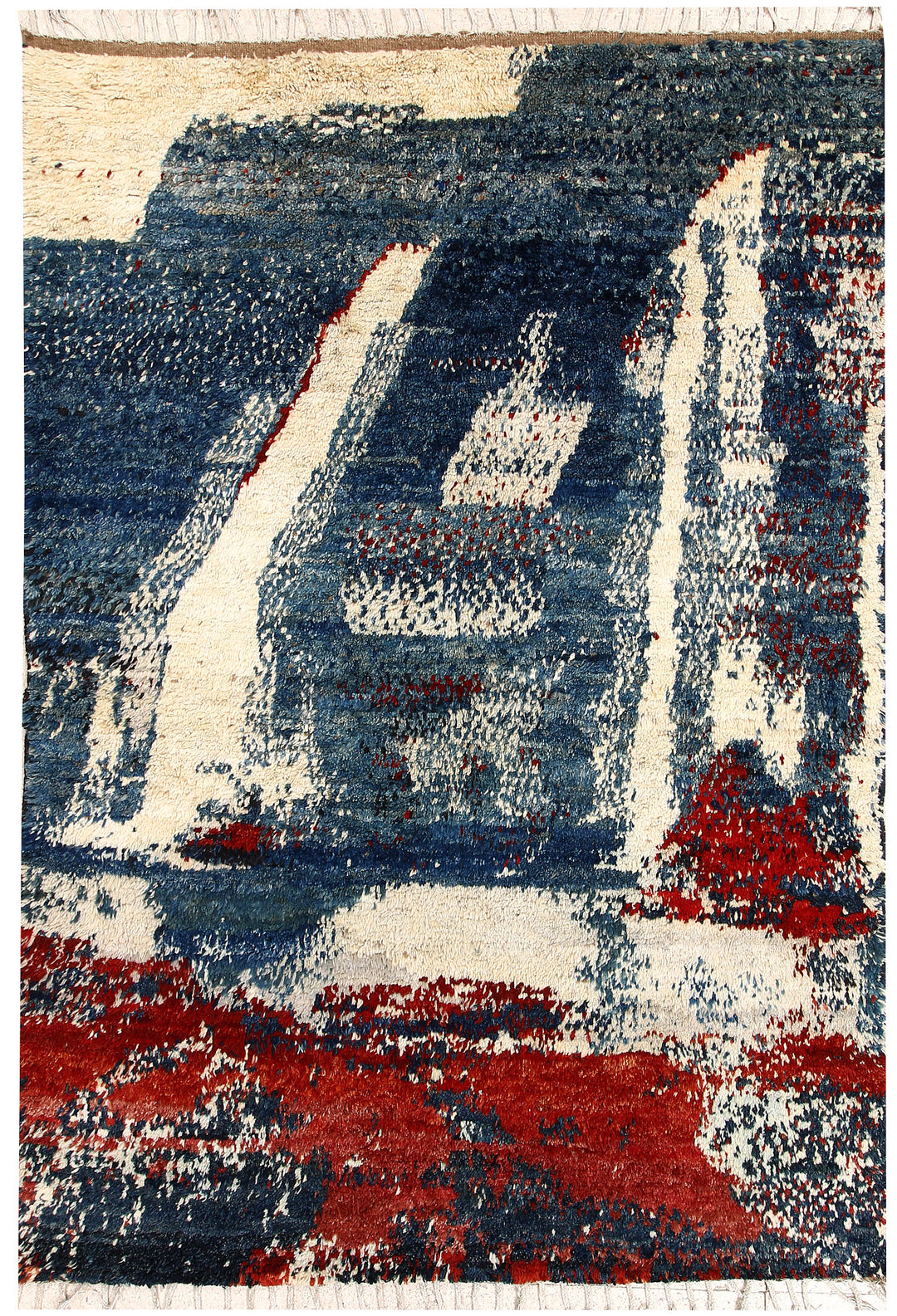 Multi Colored Abstract 5' 4 x 7' 7 - No. 66269 - ALRUG Rug Store
