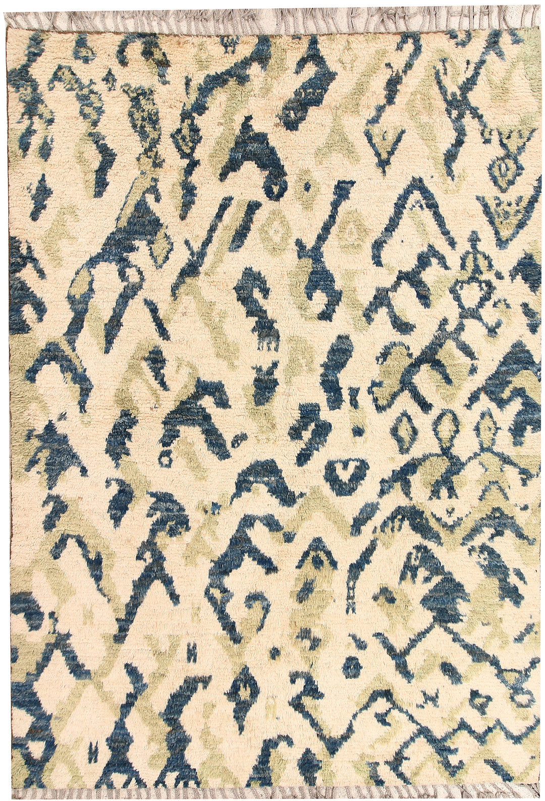 Multi Colored Abstract 5' 8 x 7' 11 - No. 66274 - ALRUG Rug Store