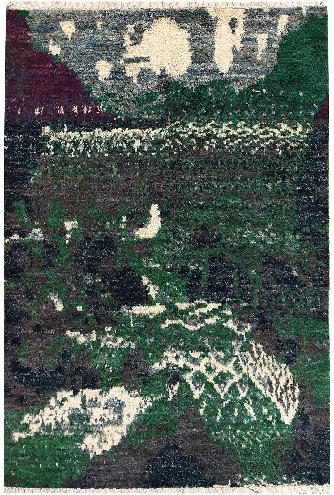 Multi Colored Abstract 5' 5 x 7' 11 - No. 66275 - ALRUG Rug Store