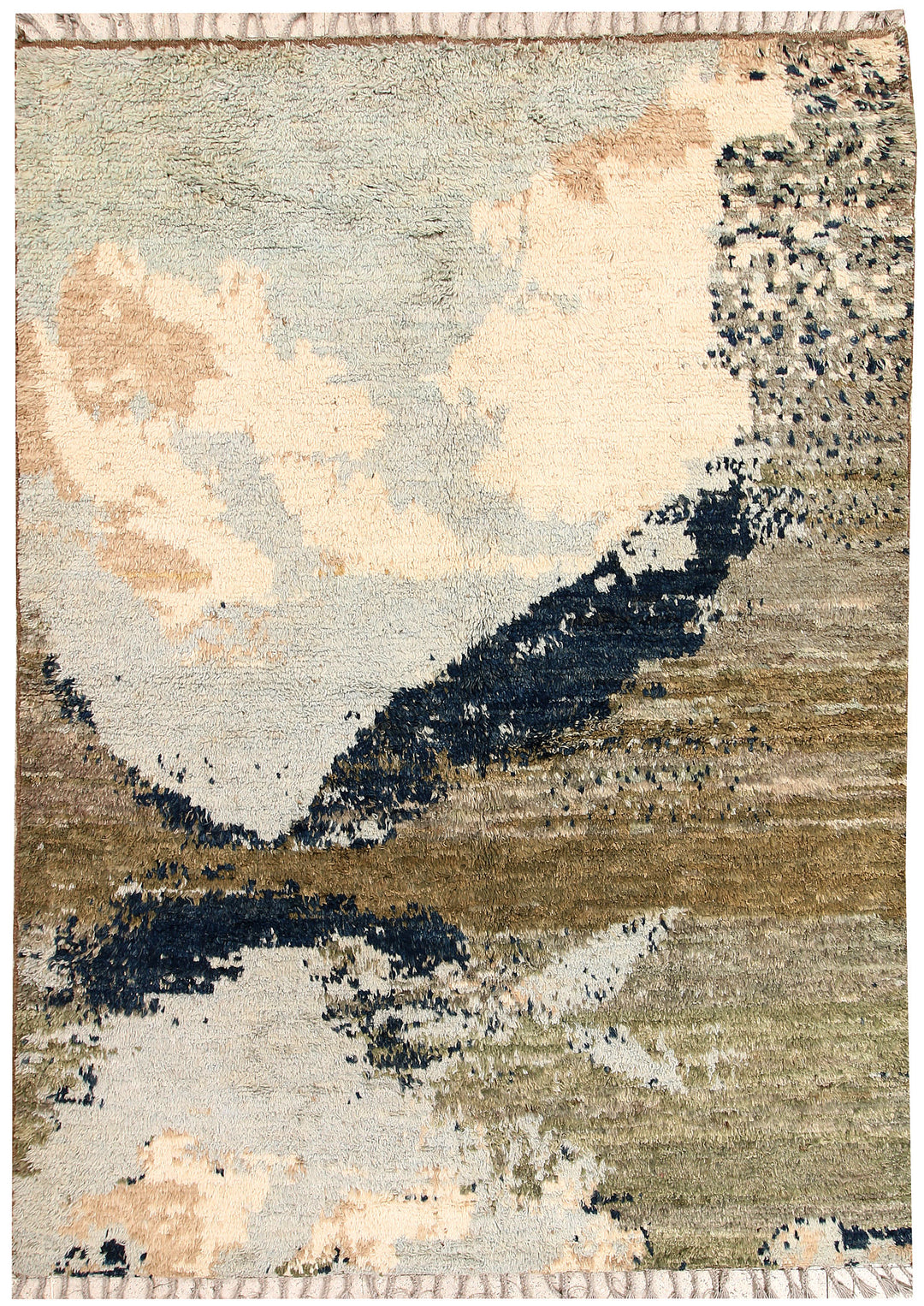 Multi Colored Abstract 5' 7 x 7' 8 - No. 66278 - ALRUG Rug Store