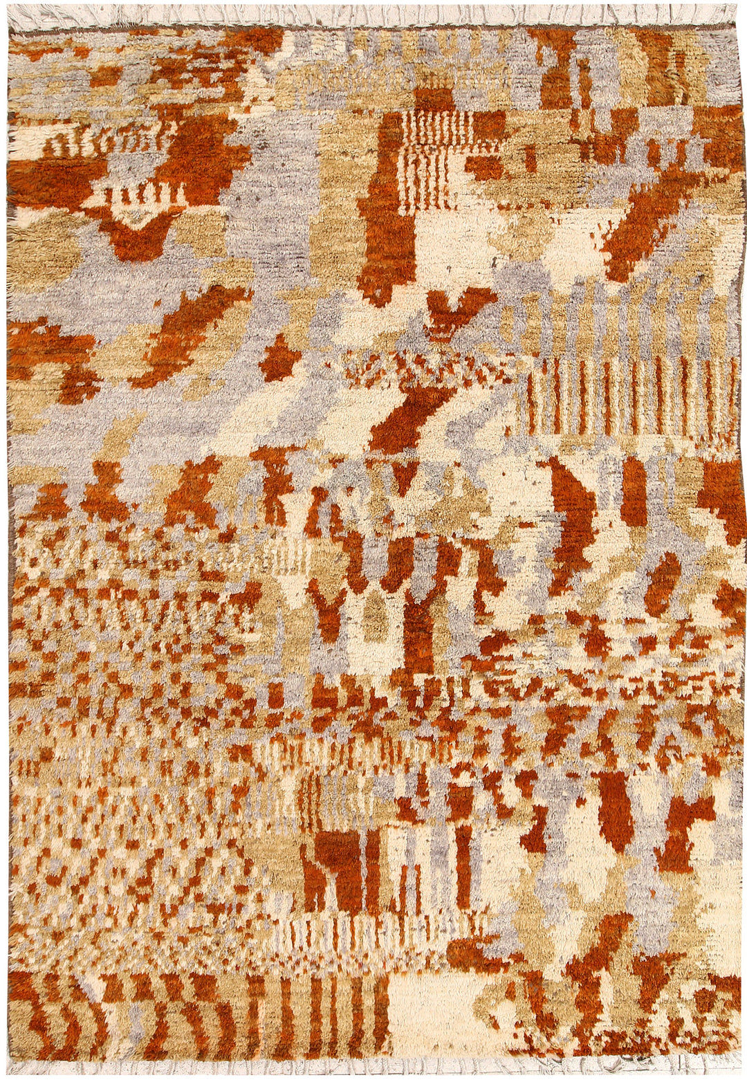 Multi Colored Abstract 5' 4 x 7' 9 - No. 66280 - ALRUG Rug Store