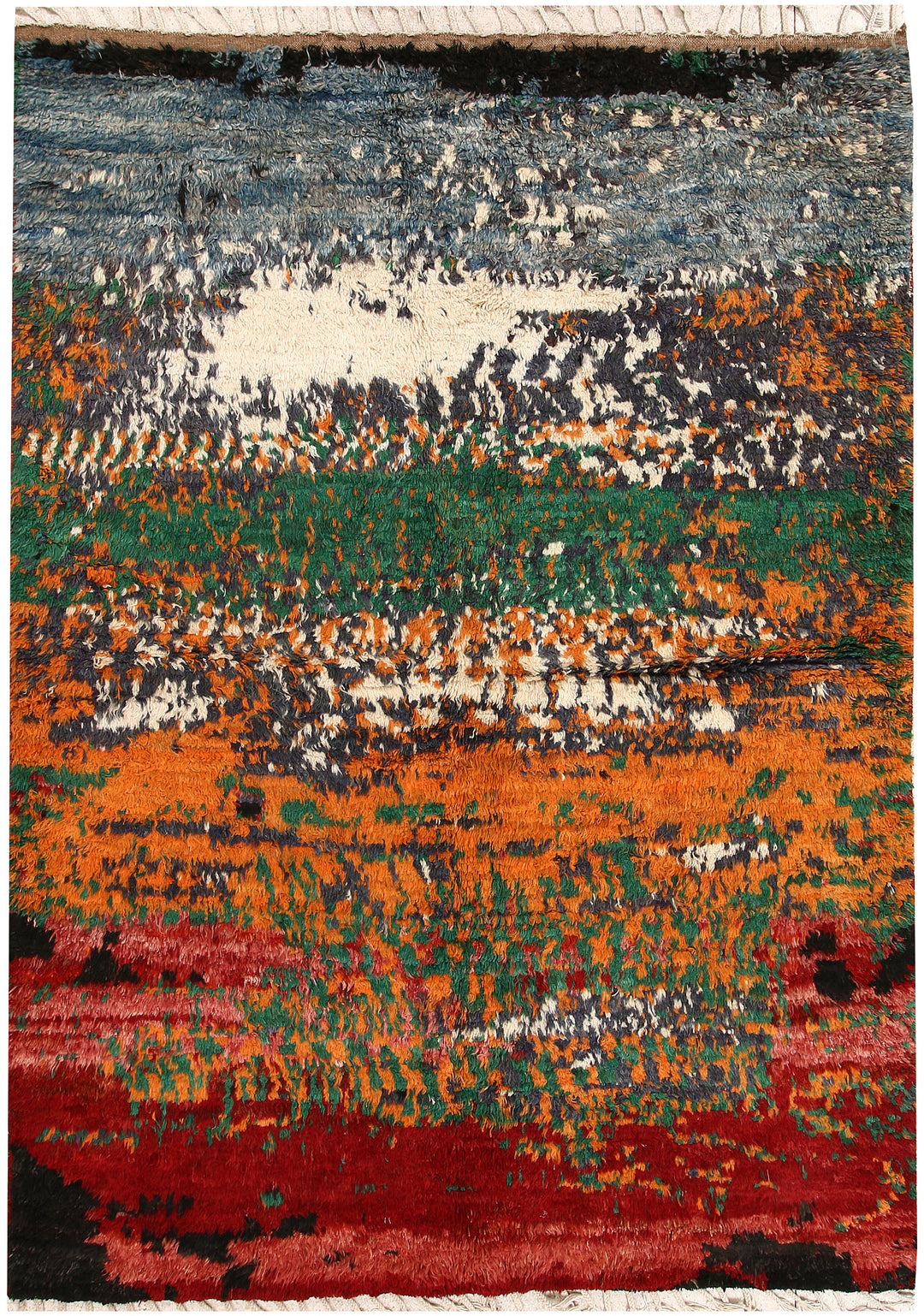 Multi Colored Abstract 5' 8 x 7' 8 - No. 66288 - ALRUG Rug Store