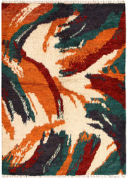 Multi Colored Abstract 5' 8 x 7' 10 - No. 66289 - ALRUG Rug Store