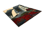 Multi Colored Abstract 5' 6 x 7' 6 - No. 66290 - ALRUG Rug Store