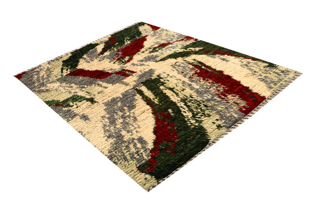 Multi Colored Abstract 5' 3 x 6' 6 - No. 66300 - ALRUG Rug Store