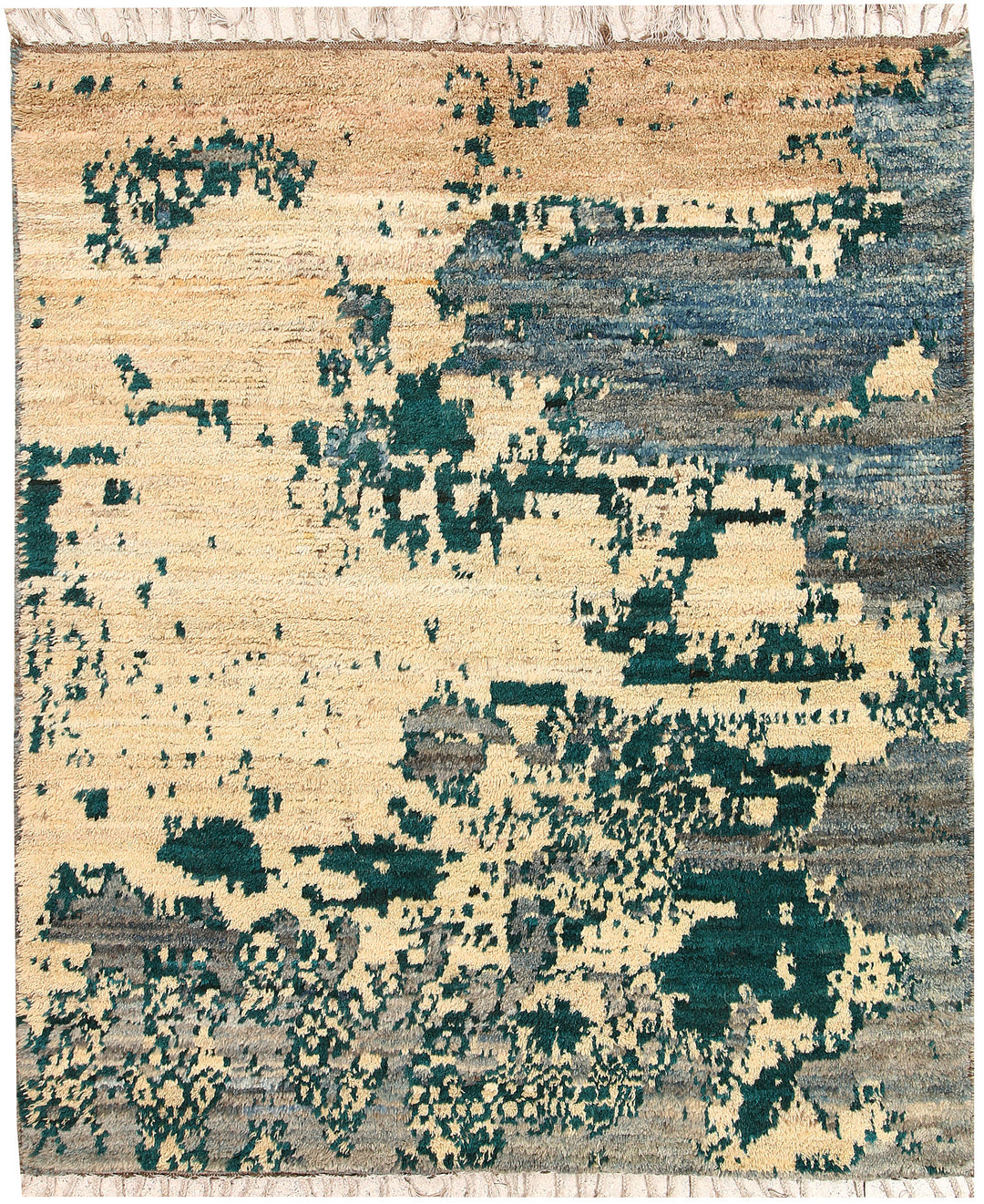 Multi Colored Abstract 5' 4 x 6' 4 - No. 66306 - ALRUG Rug Store