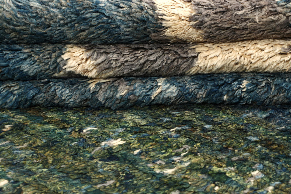 Multi Colored Abstract 6' 6 x 9' 5 - No. 66310 - ALRUG Rug Store