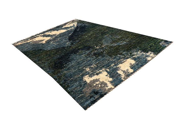 Multi Colored Abstract 6' 6 x 9' 5 - No. 66310 - ALRUG Rug Store