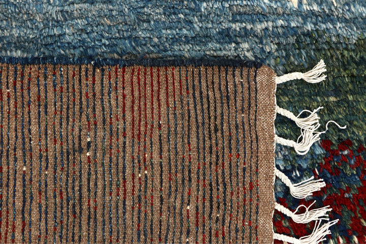 Multi Colored Abstract 6' 8 x 9' 7 - No. 66312 - ALRUG Rug Store