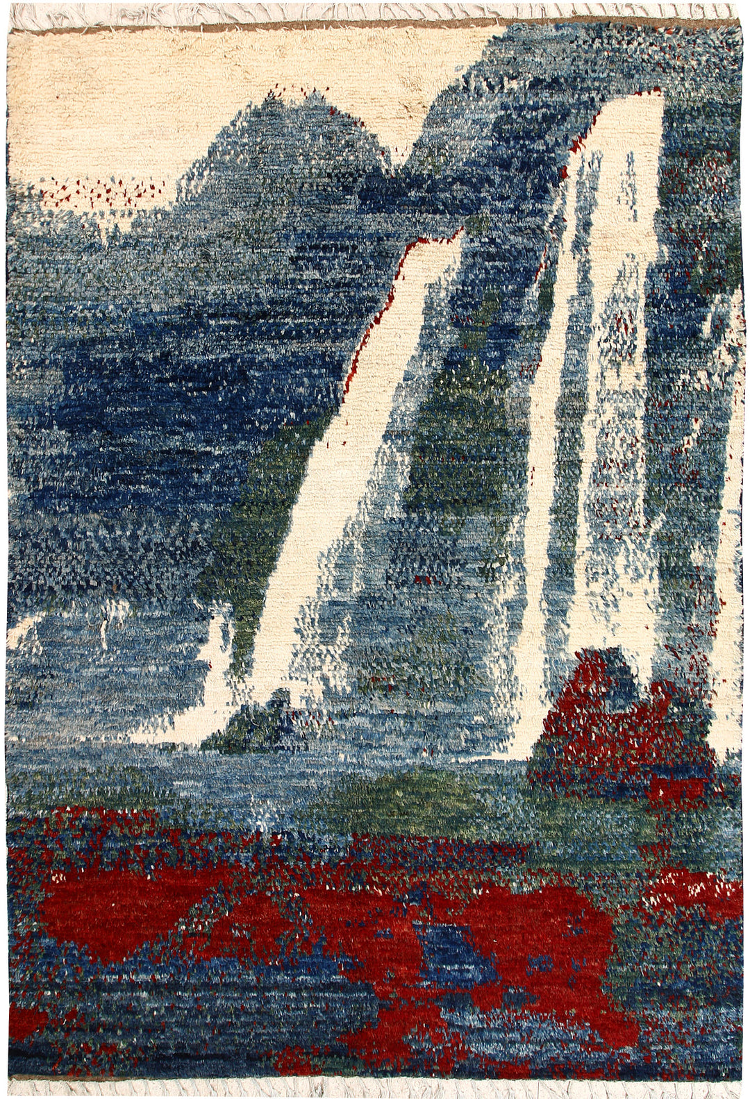 Multi Colored Abstract 6' 8 x 9' 7 - No. 66312 - ALRUG Rug Store