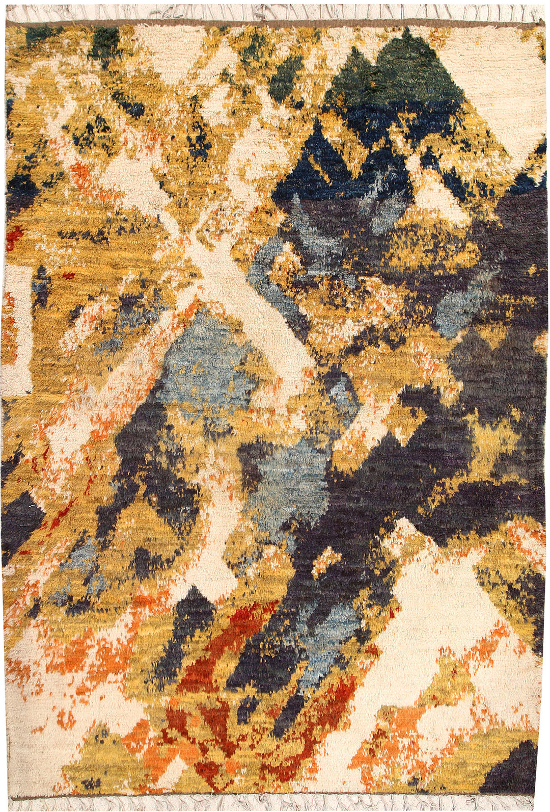 Multi Colored Abstract 6' 8 x 9' 5 - No. 66313 - ALRUG Rug Store