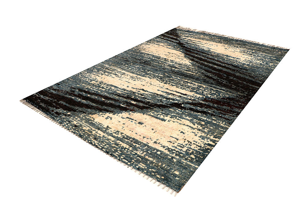 Multi Colored Abstract 6' 10 x 9' 9 - No. 66314 - ALRUG Rug Store