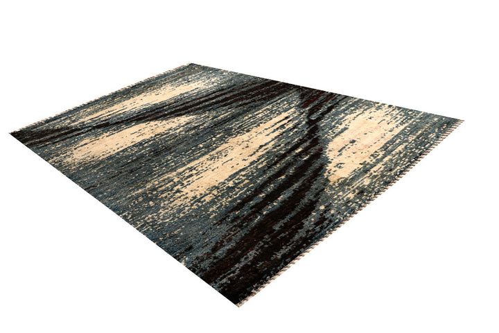 Multi Colored Abstract 6' 10 x 9' 9 - No. 66314 - ALRUG Rug Store