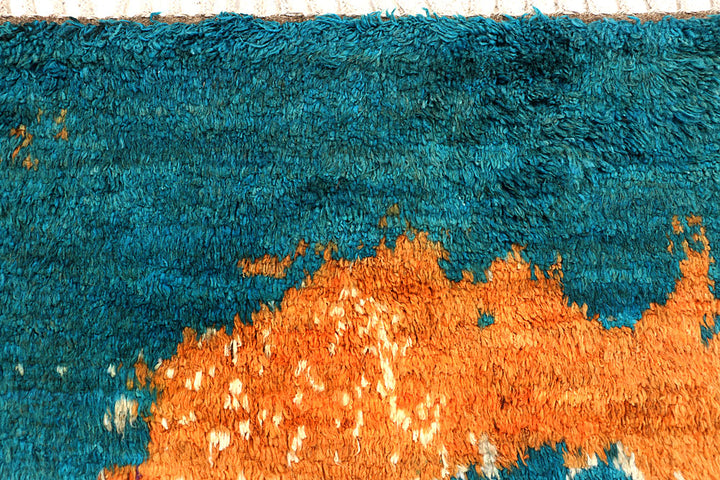 Multi Colored Abstract 6' 7 x 9' 8 - No. 66315 - ALRUG Rug Store