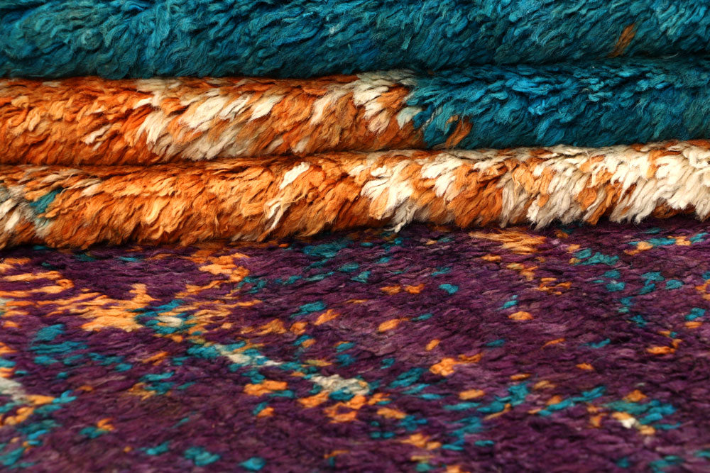 Multi Colored Abstract 6' 7 x 9' 8 - No. 66315 - ALRUG Rug Store