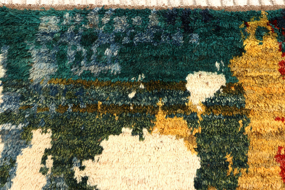 Multi Colored Abstract 6' 8 x 9' 5 - No. 66317 - ALRUG Rug Store