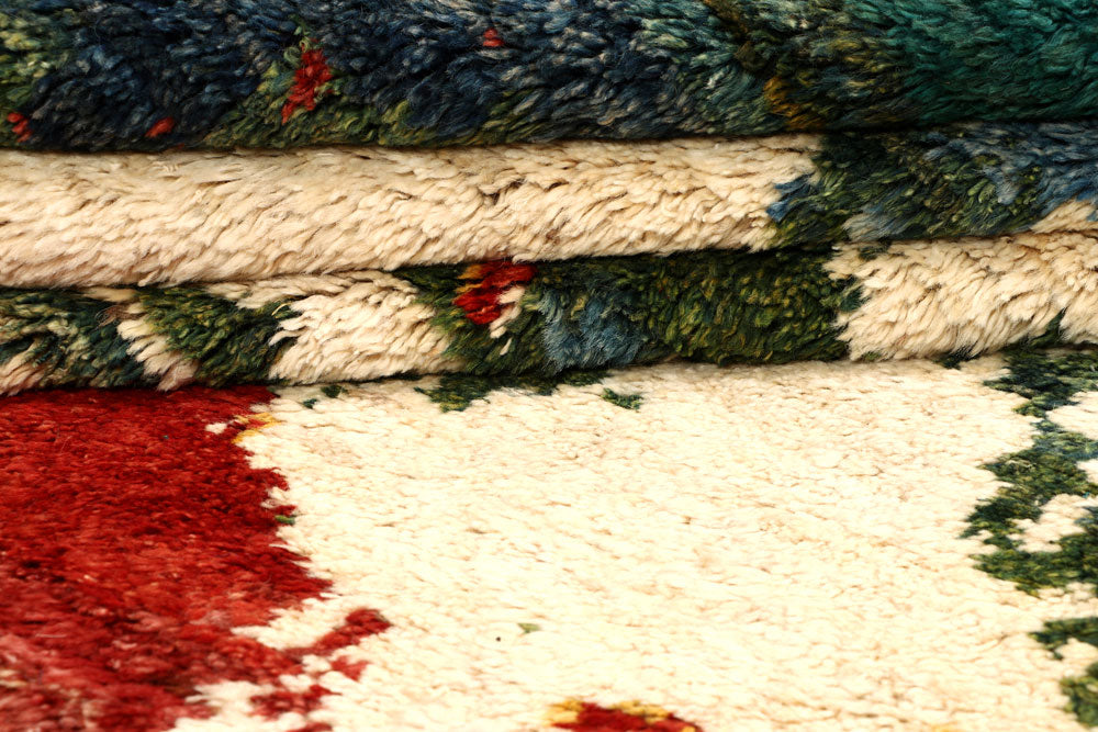 Multi Colored Abstract 6' 8 x 9' 5 - No. 66317 - ALRUG Rug Store