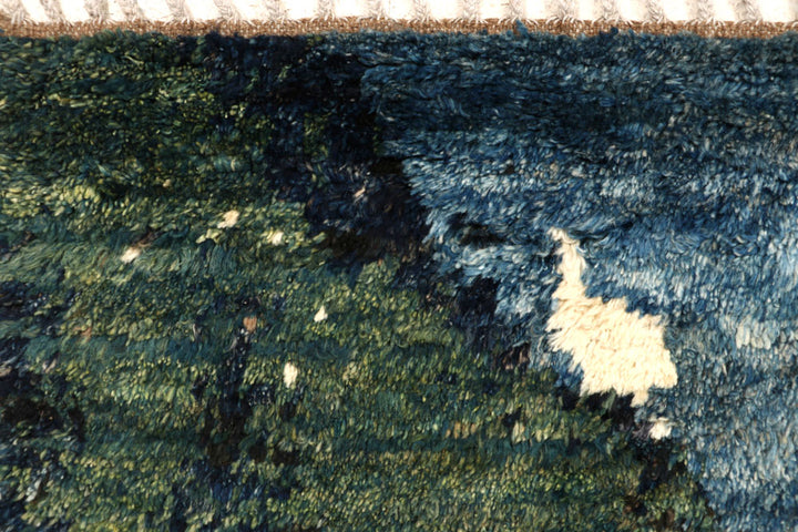 Multi Colored Abstract 6' 8 x 9' 9 - No. 66318 - ALRUG Rug Store