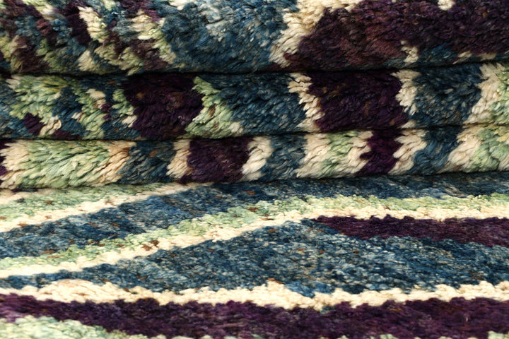 Multi Colored Abstract 6' 8 x 9' 7 - No. 66321 - ALRUG Rug Store