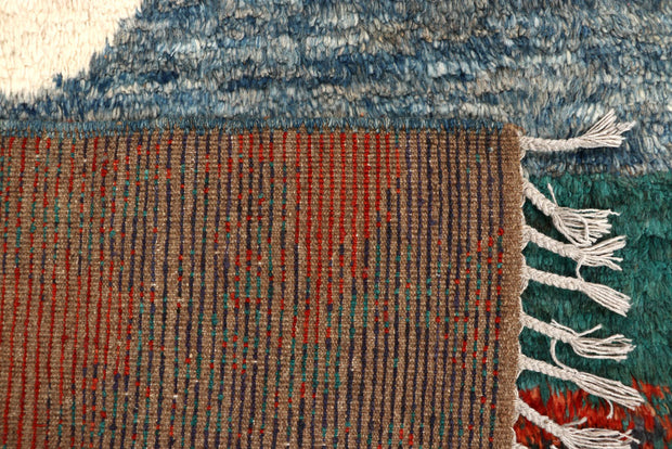 Multi Colored Abstract 5' 9 x 9' 9 - No. 66322 - ALRUG Rug Store