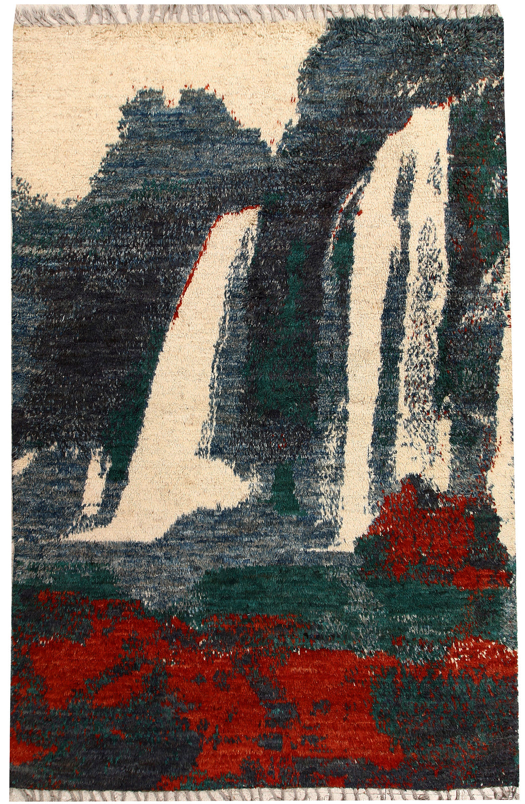 Multi Colored Abstract 5' 9 x 9' 9 - No. 66322 - ALRUG Rug Store