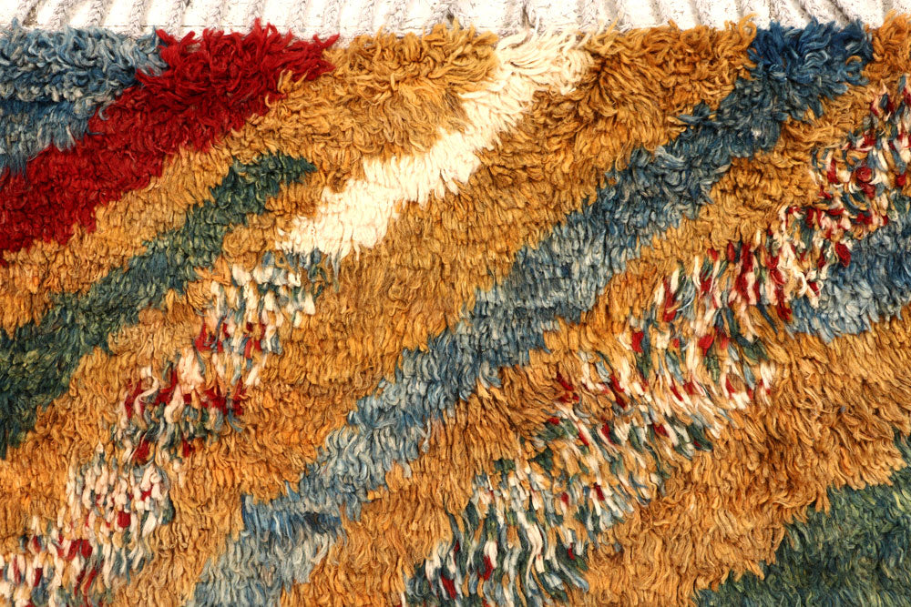 Multi Colored Abstract 6' 9 x 9' 6 - No. 66323 - ALRUG Rug Store