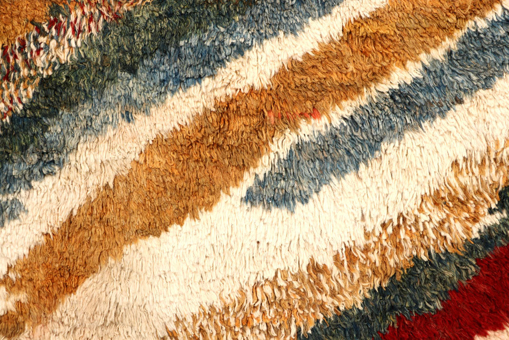 Multi Colored Abstract 6' 9 x 9' 6 - No. 66323 - ALRUG Rug Store