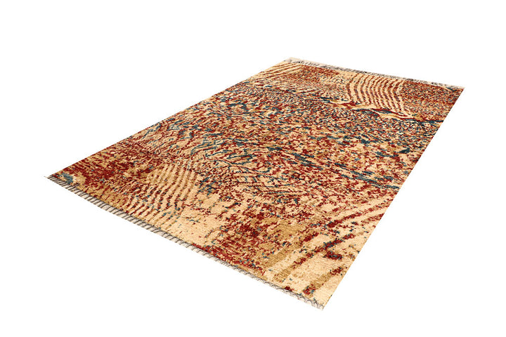 Multi Colored Abstract 6' 6 x 9' 6 - No. 66324 - ALRUG Rug Store