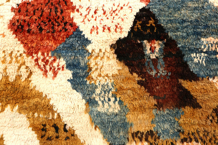 Multi Colored Abstract 6' 11 x 9' 7 - No. 66326 - ALRUG Rug Store