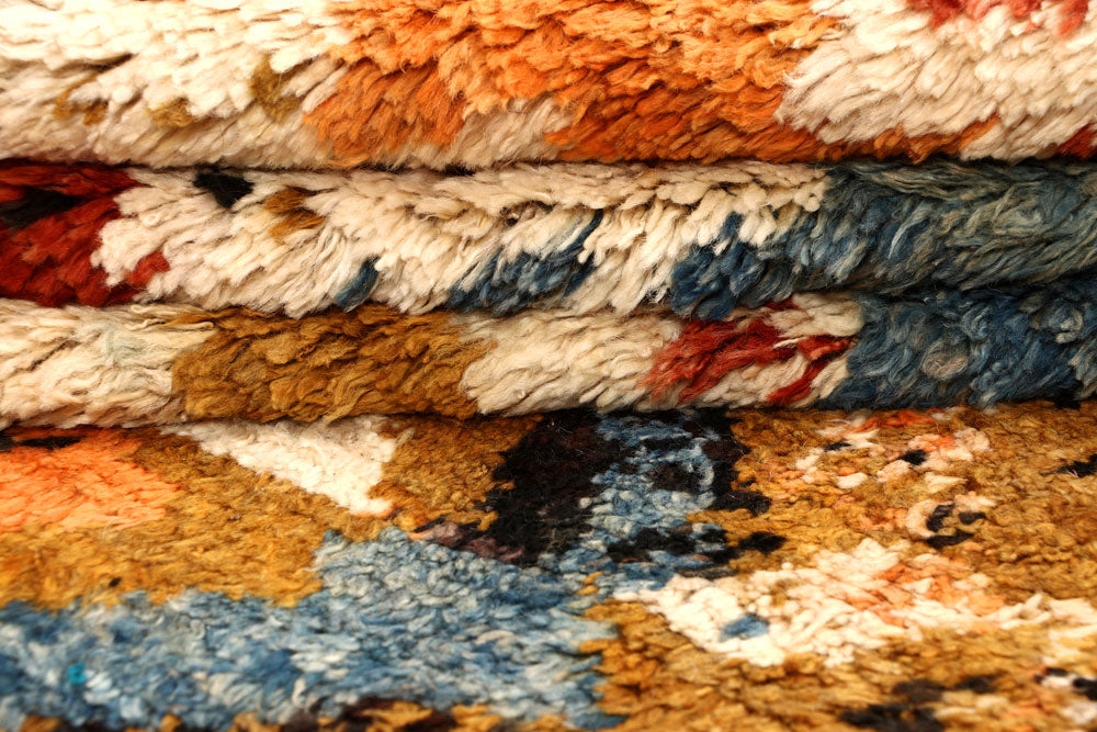 Multi Colored Abstract 6' 11 x 9' 7 - No. 66326 - ALRUG Rug Store