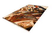 Multi Colored Abstract 6' 11 x 9' 7 - No. 66326 - ALRUG Rug Store