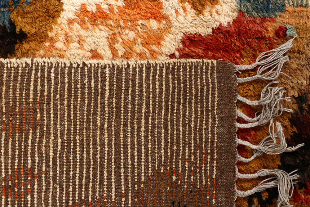 Multi Colored Abstract 6' 11 x 9' 7 - No. 66326 - ALRUG Rug Store