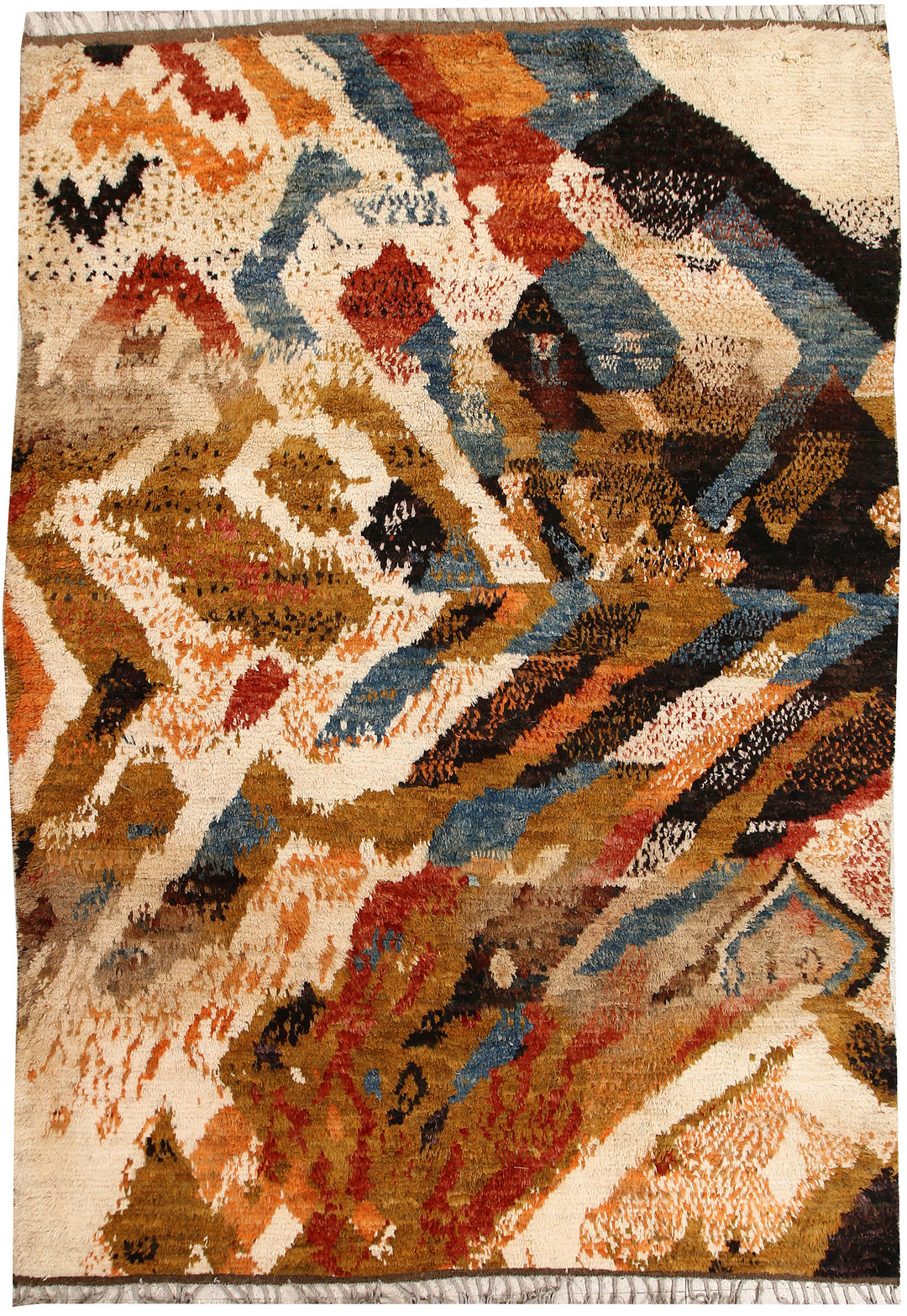 Multi Colored Abstract 6' 11 x 9' 7 - No. 66326 - ALRUG Rug Store