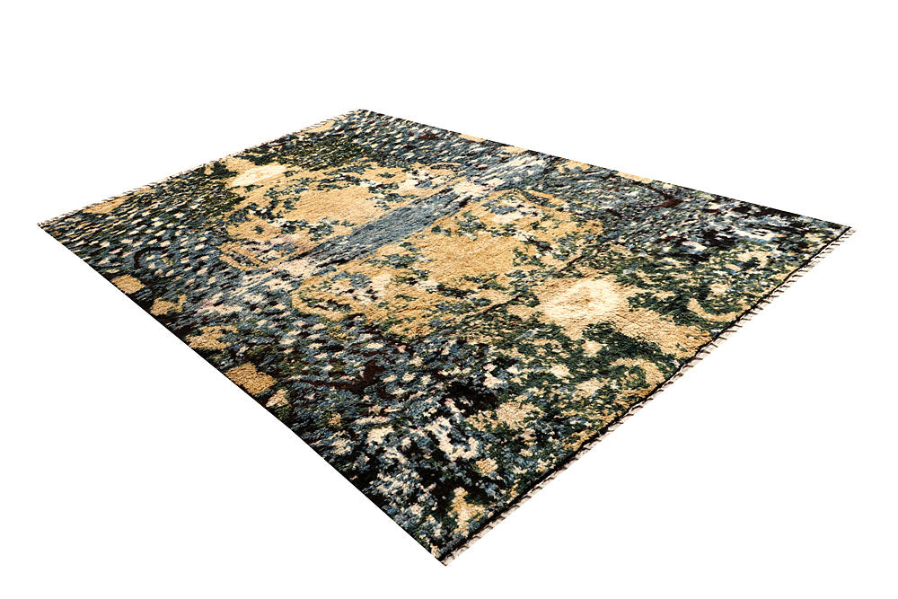 Multi Colored Abstract 6' 6 x 9' 6 - No. 66327 - ALRUG Rug Store